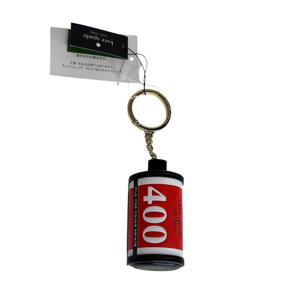 Kate Spade Picture This Film Roll Bag Charm Keychain